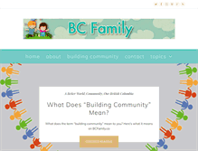 Tablet Screenshot of bcfamily.ca